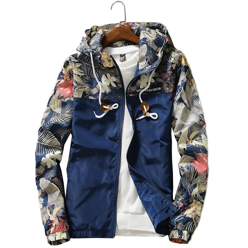 Drune | Damen-Übergangsjacke mit Blumenmotiv