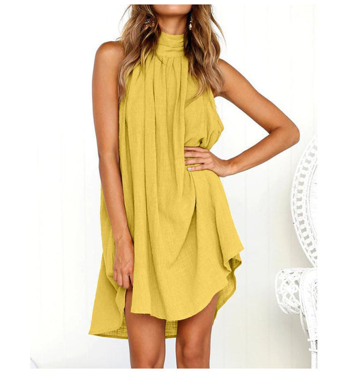 Drune | Elegantes halblanges Sommerkleid
