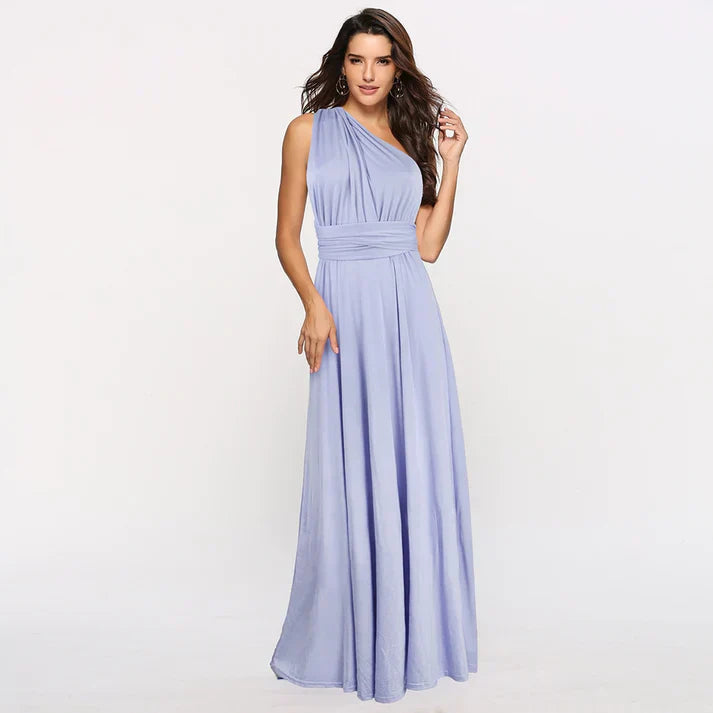 Drune | Wandelbar Elegantes Kleid in Vielseitiger Wickeloptik
