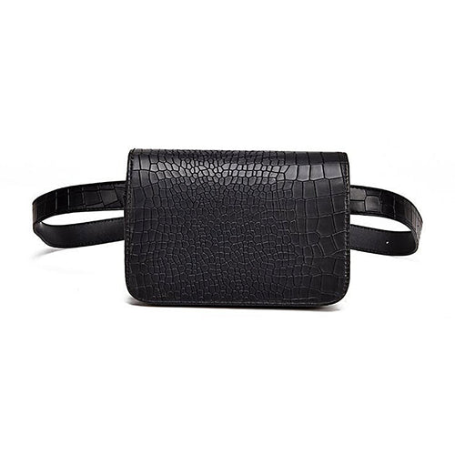 Drune | Alligator-musterte lässige Bauchtasche