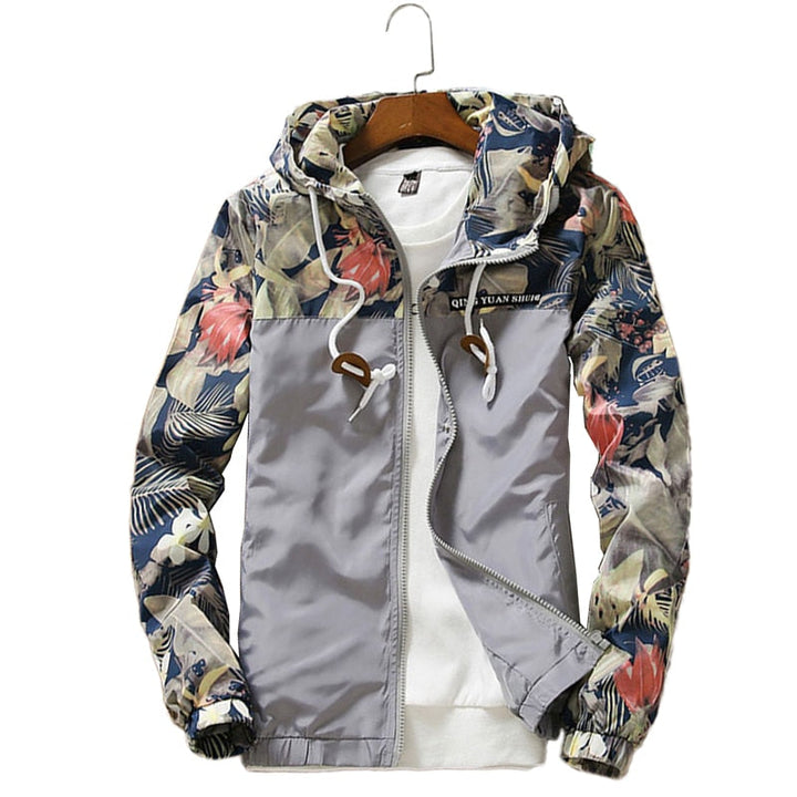 Drune | Damen-Übergangsjacke mit Blumenmotiv