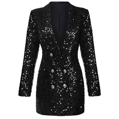 Drune | Strahle mit einem glamourösen Blazer-Kleid