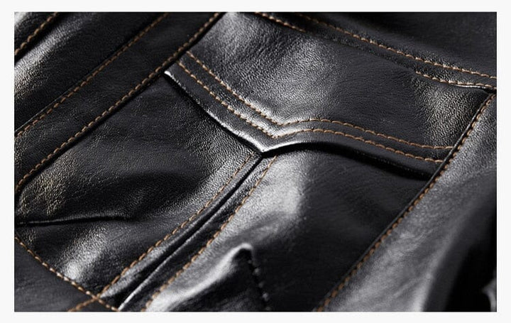 Drune | Fox Winter F Faux Lederjacke