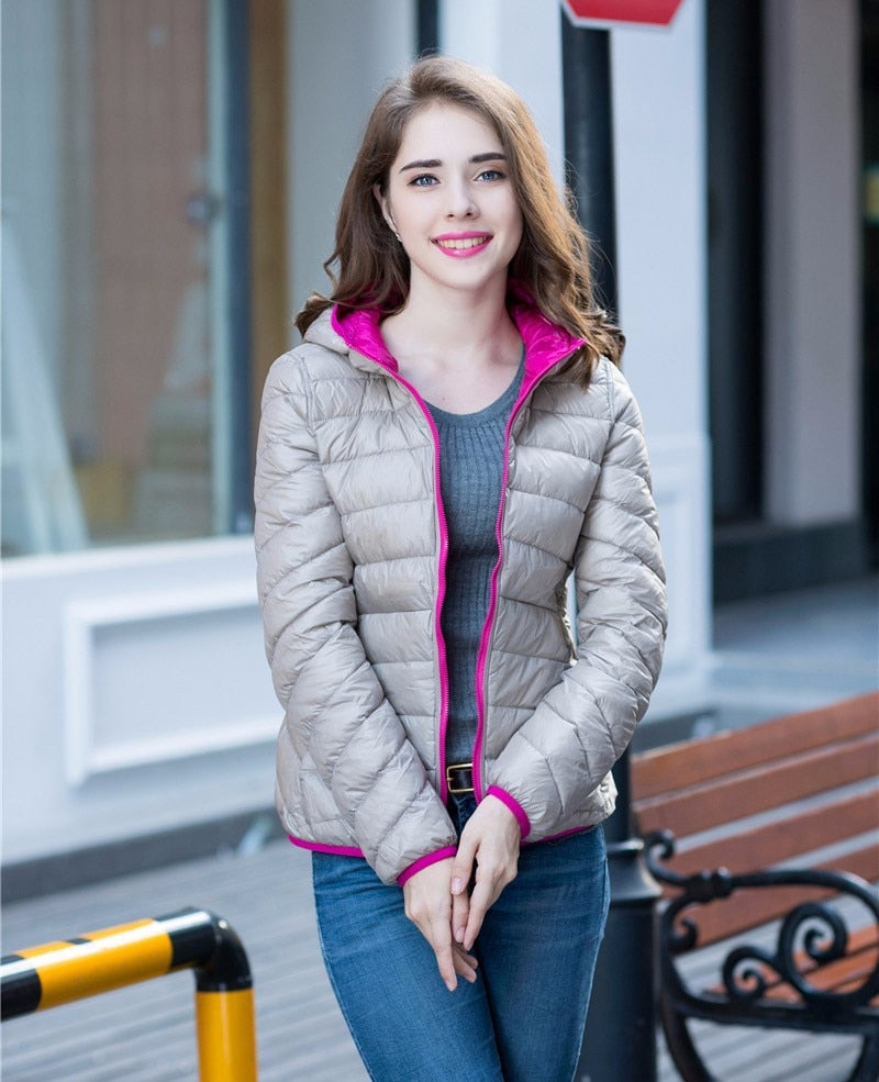 Drune | Harmonie umkehrbar Ultra Light Daunenjacke