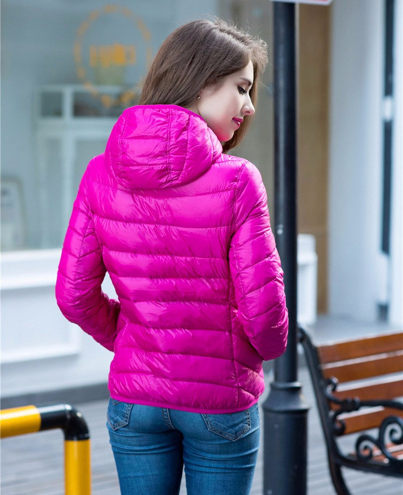 Drune | Wendbare Ultra Leichte Damen-Daunenjacke