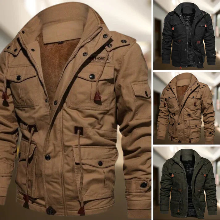Drune | Hochwertige Jacke mit weichem Futter für Herren Perfekt für den Alltag