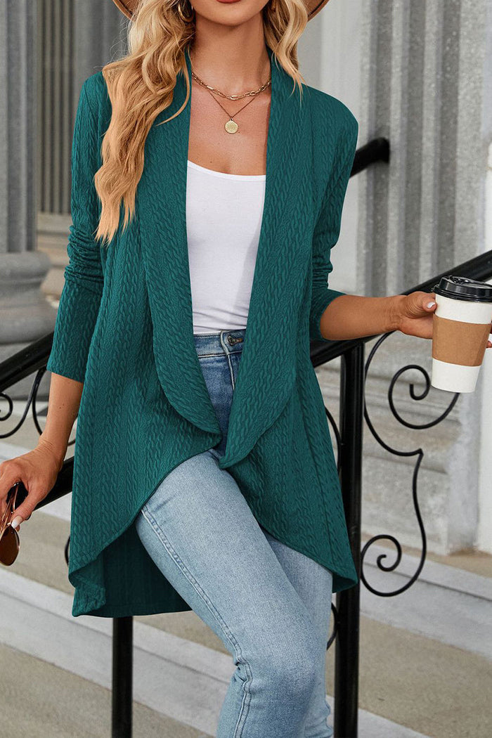Drune | Lockere Strickjacke mit Revers