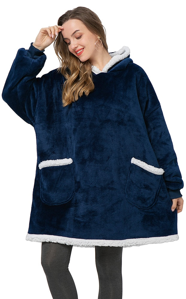 Drune | Übergröße Damen Kapuzenpullover mit Kapuze