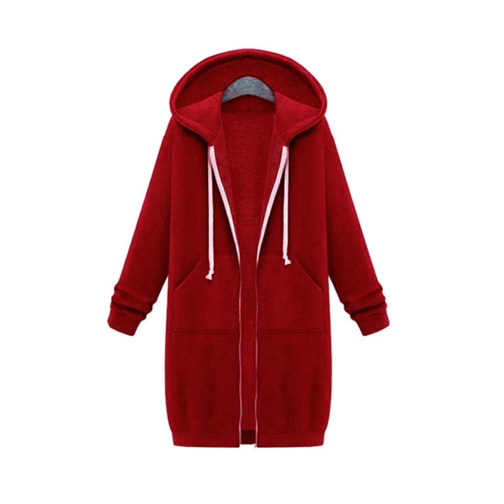 Drune | Chic Lange Sweatshirt-Jacke