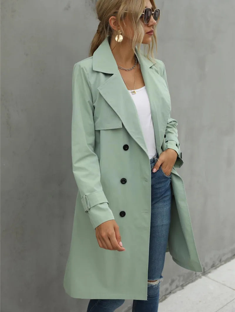 Drune | Stilvoll trenchcoat für Frauen