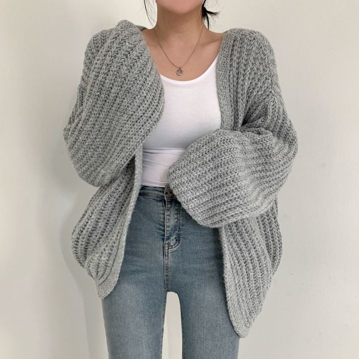 Drune | Strick Jady Bequemer und Warmer Cardigan für Herbst und Winter!