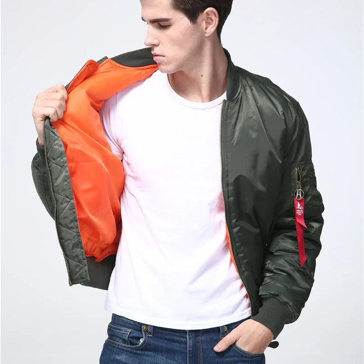 Herren Wasserdicht Bomberjacke