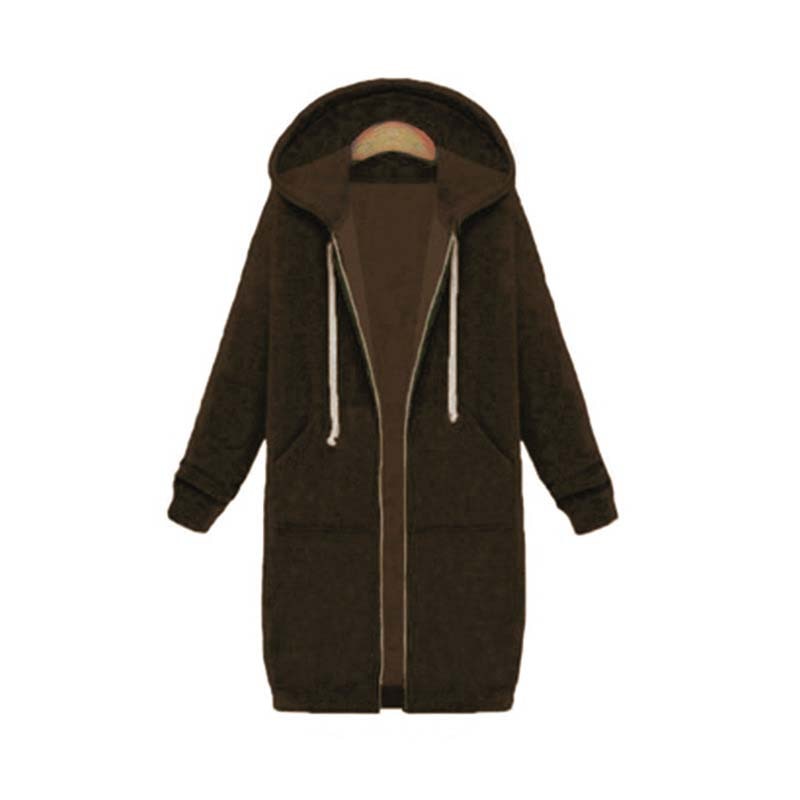 Drune | Chic Lange Sweatshirt-Jacke