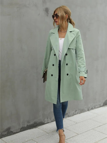 Drune und Winter Trenchcoat Jacke Damen