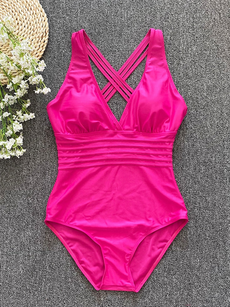 Drune | Eleganter Einteiliger Badeanzug für Damen