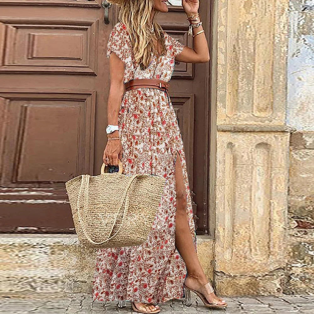 Drune | Kleid mit Paisley-Druck