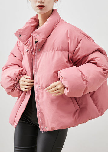 Drune | Rosa Übergroße Dicke Enten Daunenmäntel Winter