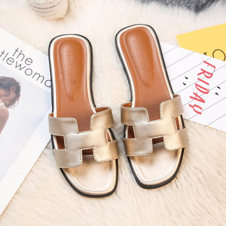 Drune | Sandalen Schicke Leder Sandalen Für Damen