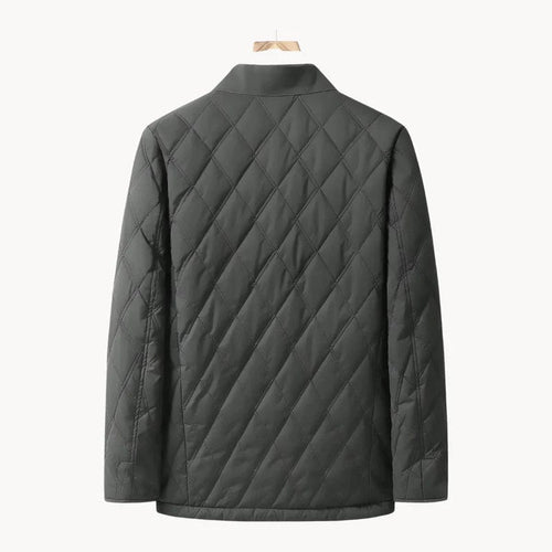 Drune | Herren Winter Steppjacke Mit Geradem Schnitt Und Knopfverschluss