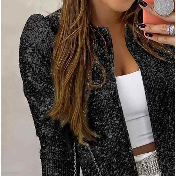 Drune | Glamour Pailletten Blazer