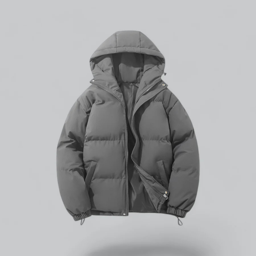 Drune | Warmer Kapuzen-Pufferjacke für Unisex Winterkomfort
