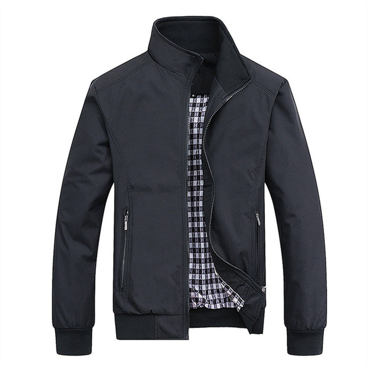 Drune | Jacke mit Reißverschluss Wasserdicht Winddichte Jacke Herrenjacke