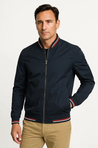 Drune | Slim-Fit-Bomberjacke aus Polyester