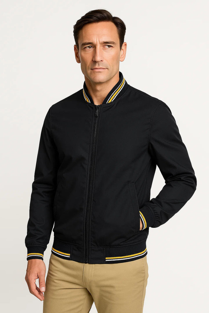 Drune | Slim-Fit-Bomberjacke aus Polyester