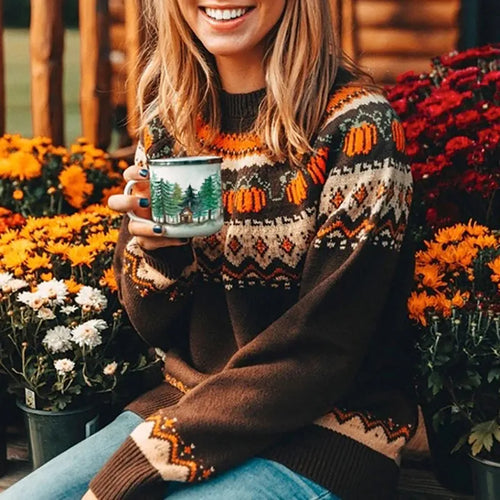 Drune | Warme Ethnische Pullover für Damen