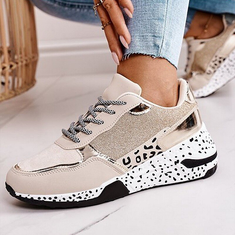 Drune - Schuhe mit Leopardenmuster