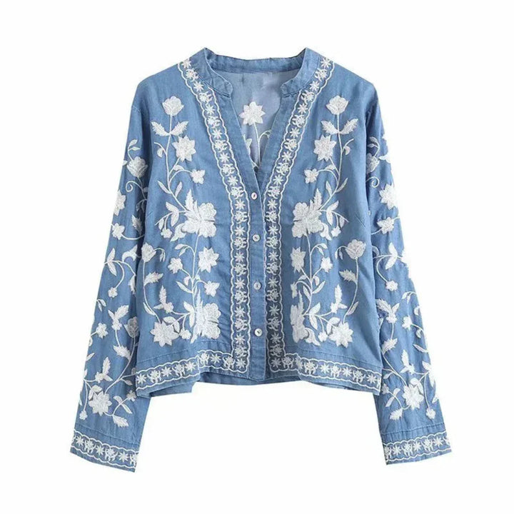 Drune | Kurze Jacke mit Knöpfen für Frauen