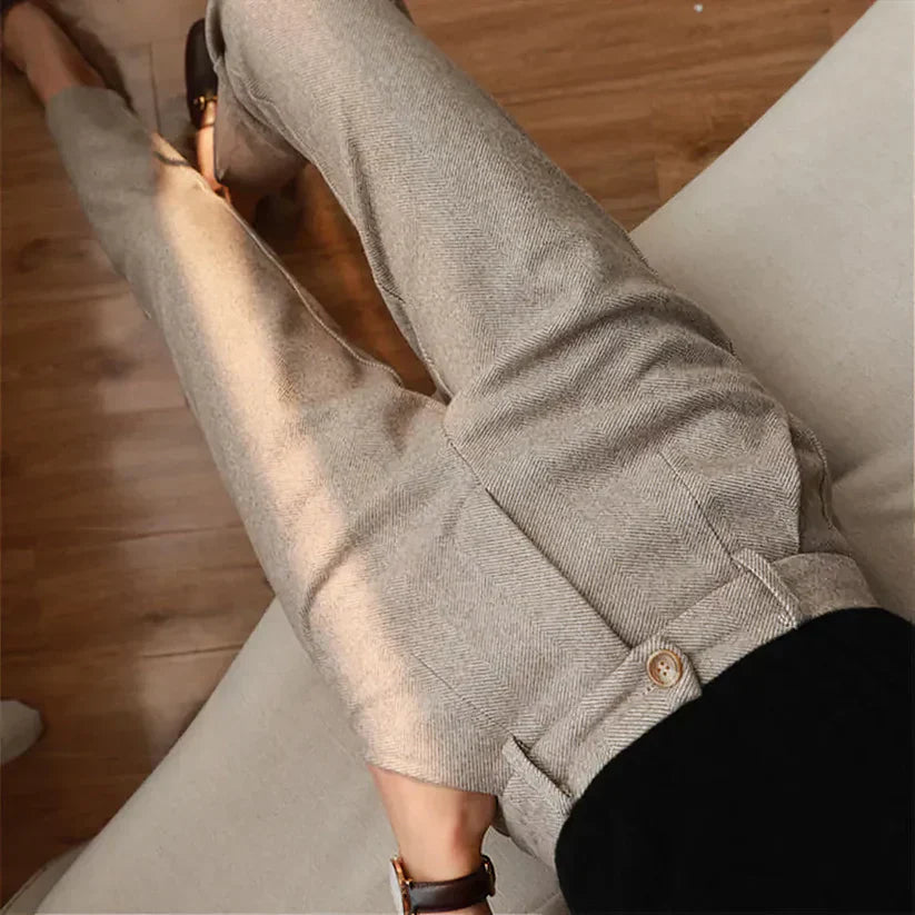 Drune | Elegante Maßgeschneiderte Hose Aus Reiner Wolle