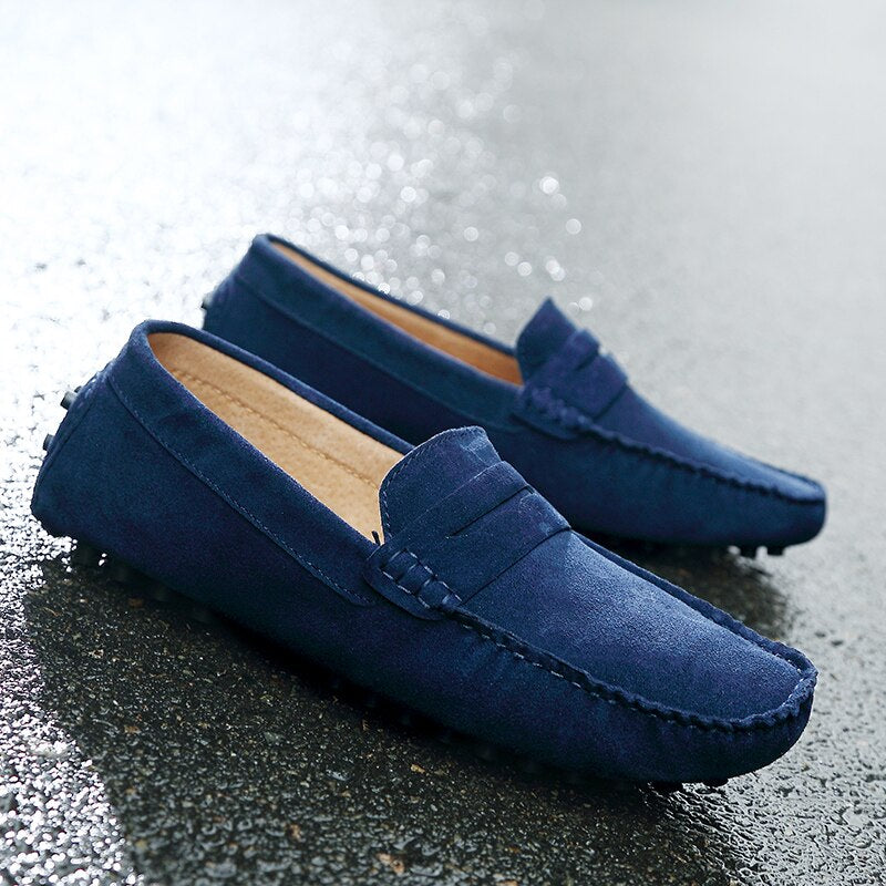 Drune | Freizeit Slipper aus Wildleder