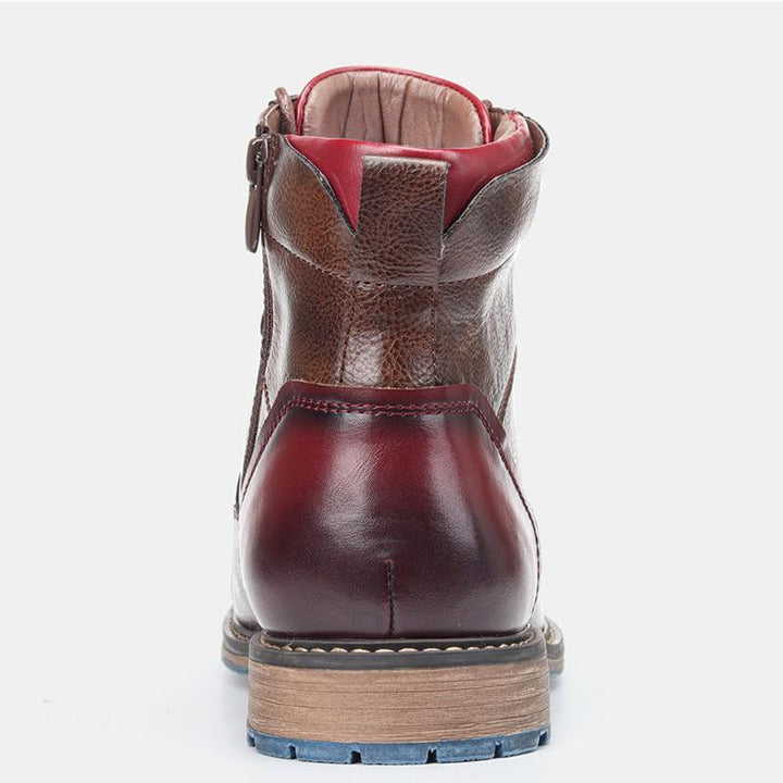 Drune | Klassische Oxford Lederstiefel Für Herren
