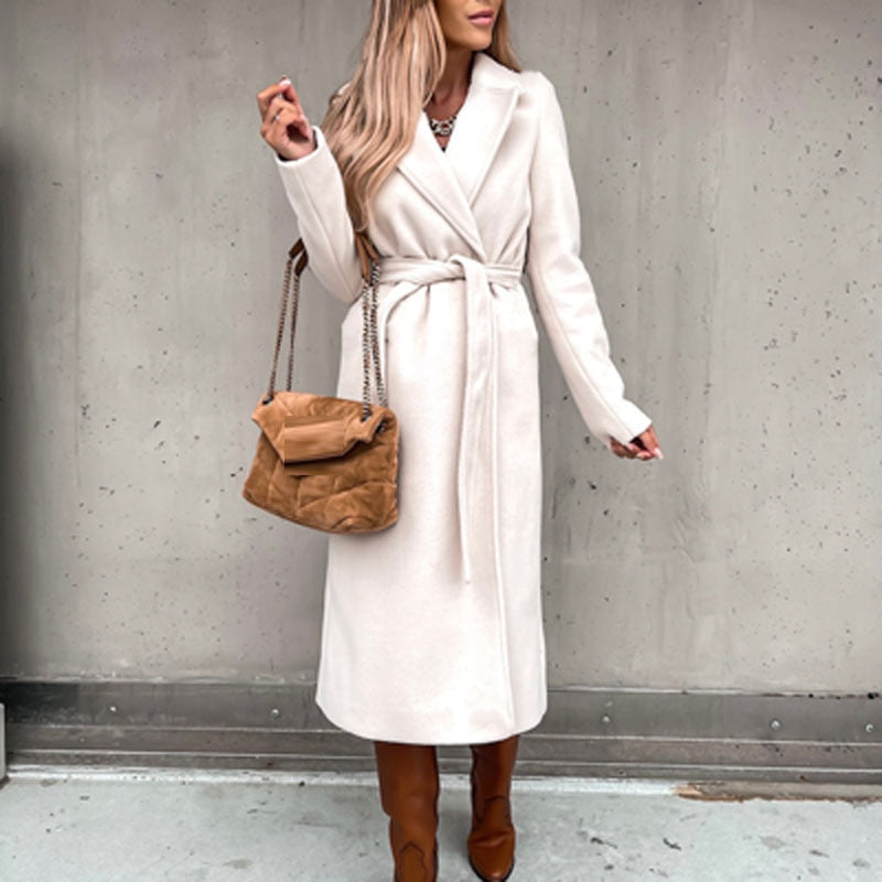 Drune | Winterjacke Mit Bindegürtel