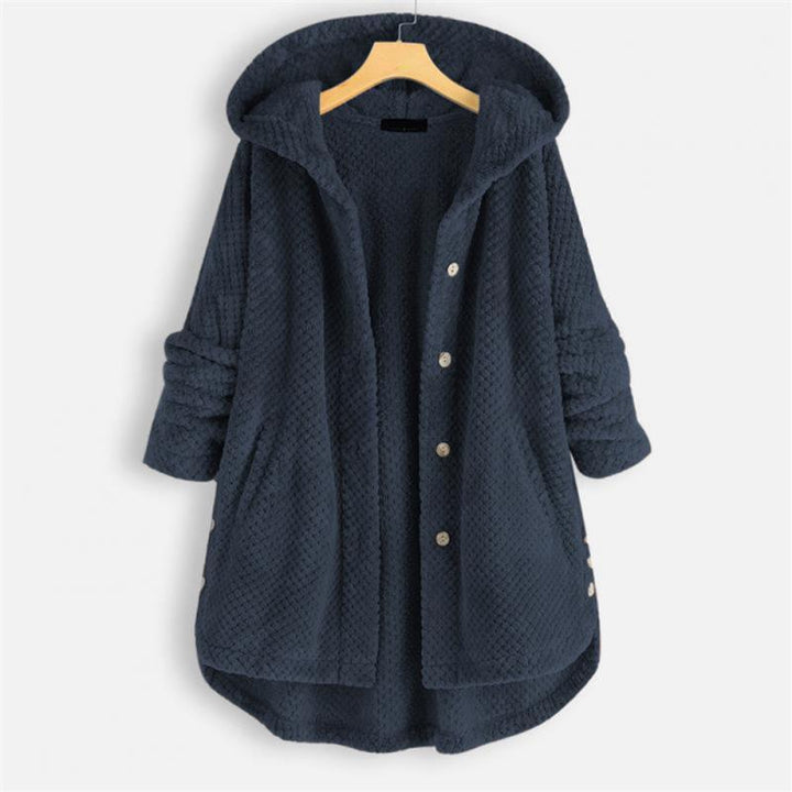 Drune | Stylische, Superweiche Fleece-Kapuzenjacke