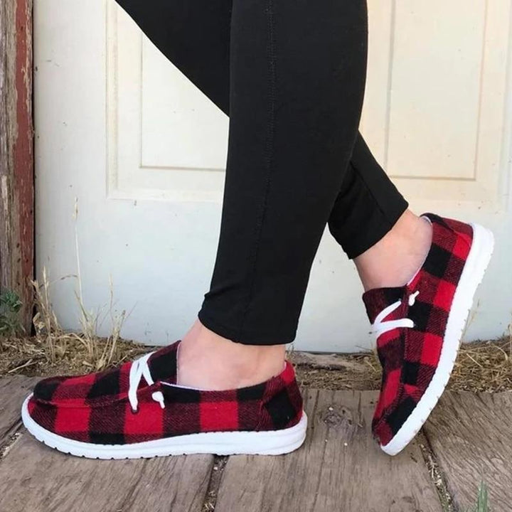 Drune | Canvas Schnürschuhe für Damen