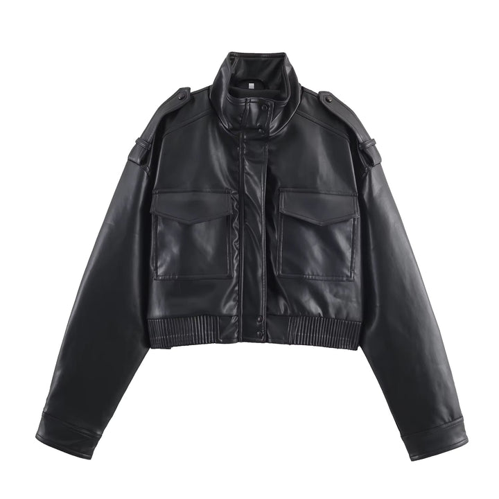 Drune | Kunstlederjacke