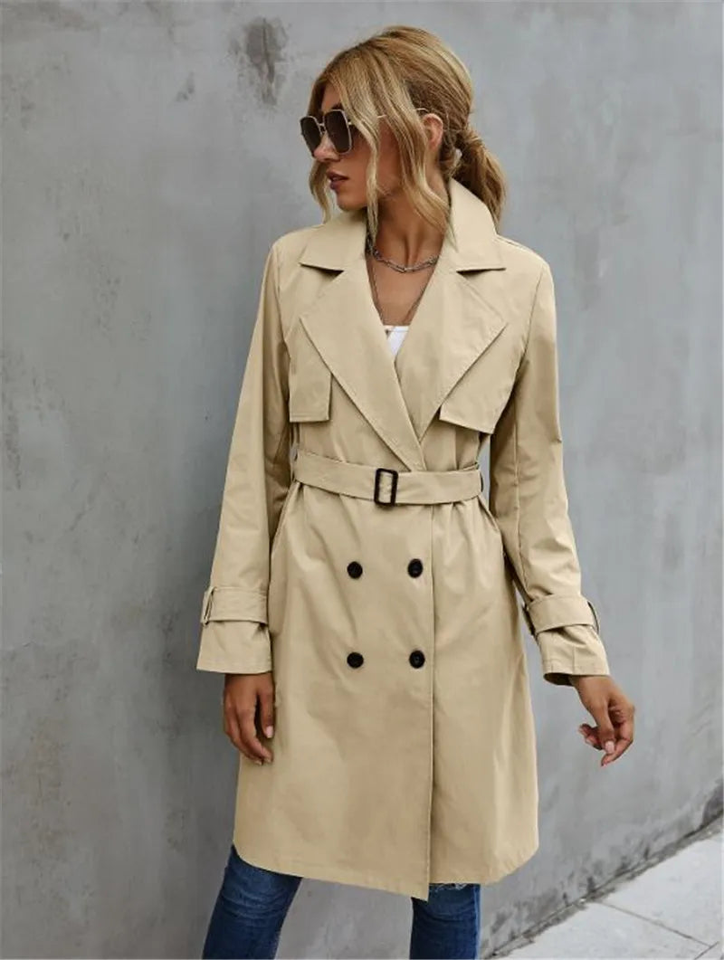Drune und Winter Trenchcoat Jacke Damen
