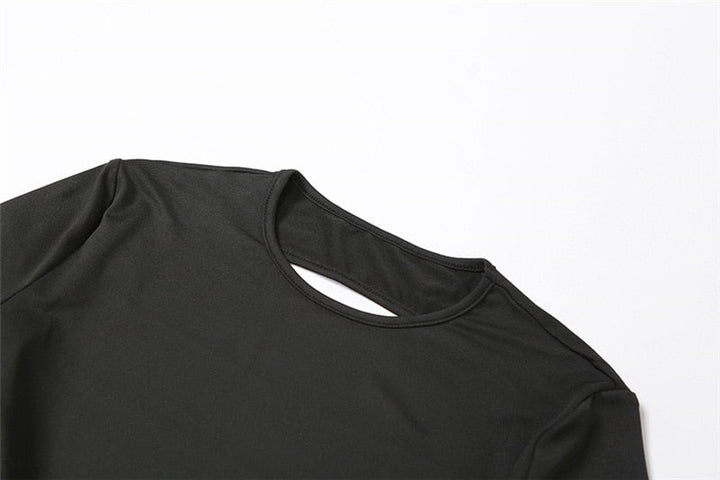 Drune | Schwarze Rückenfreie Große Flared Overalls