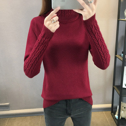 Drune | Weicher Hochgeschlossener Pullover Mit Kaschmir Gefühl