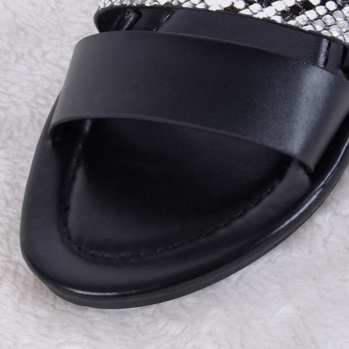 Drune | Zeit Zusammen Flache Sandalen