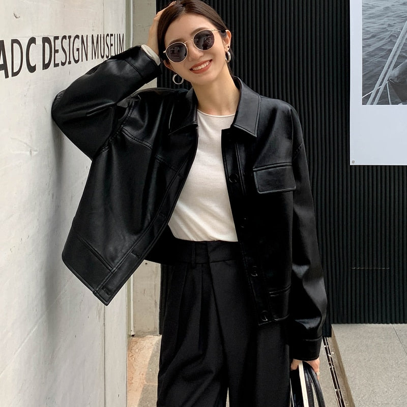 Drune | Lederjacke Mit Edlem Schnitt