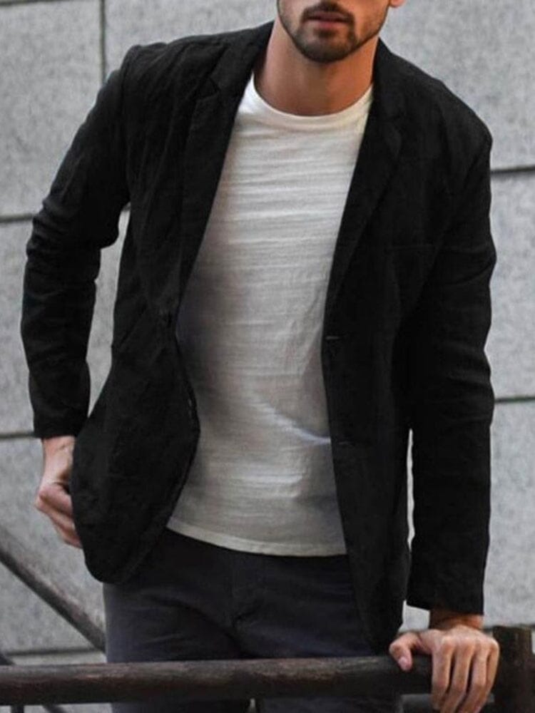Drune | Casual Blazer aus weicher Baumwolle