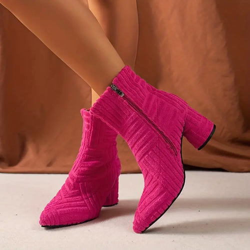 Drune | Elegante Blockabsatzstiefel