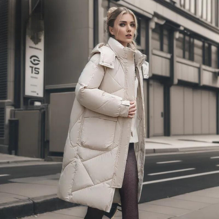 Drune | Bequeme und warme lange Winterjacke