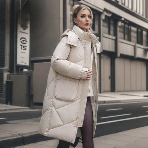 Drune | Bequeme und warme lange Winterjacke