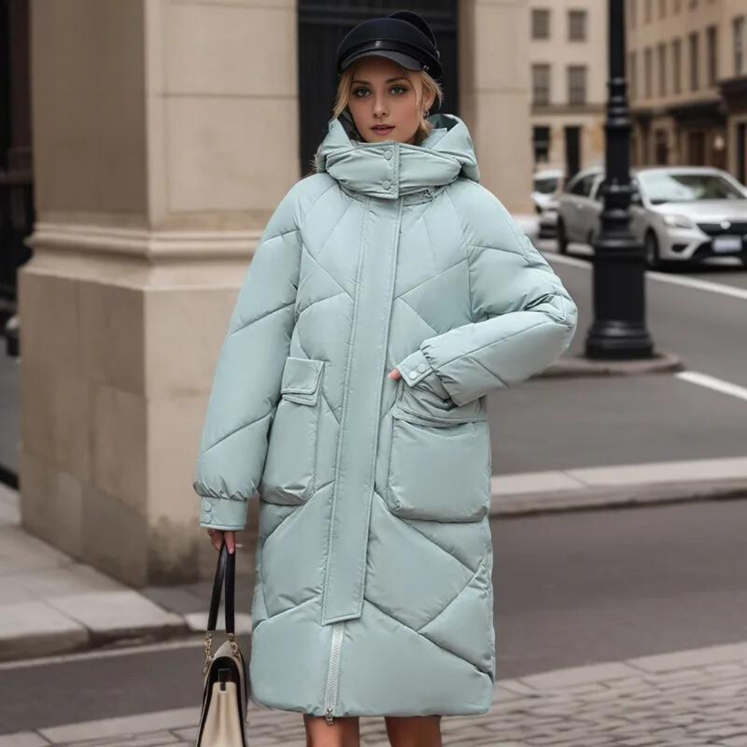 Drune | Bequeme und warme lange Winterjacke