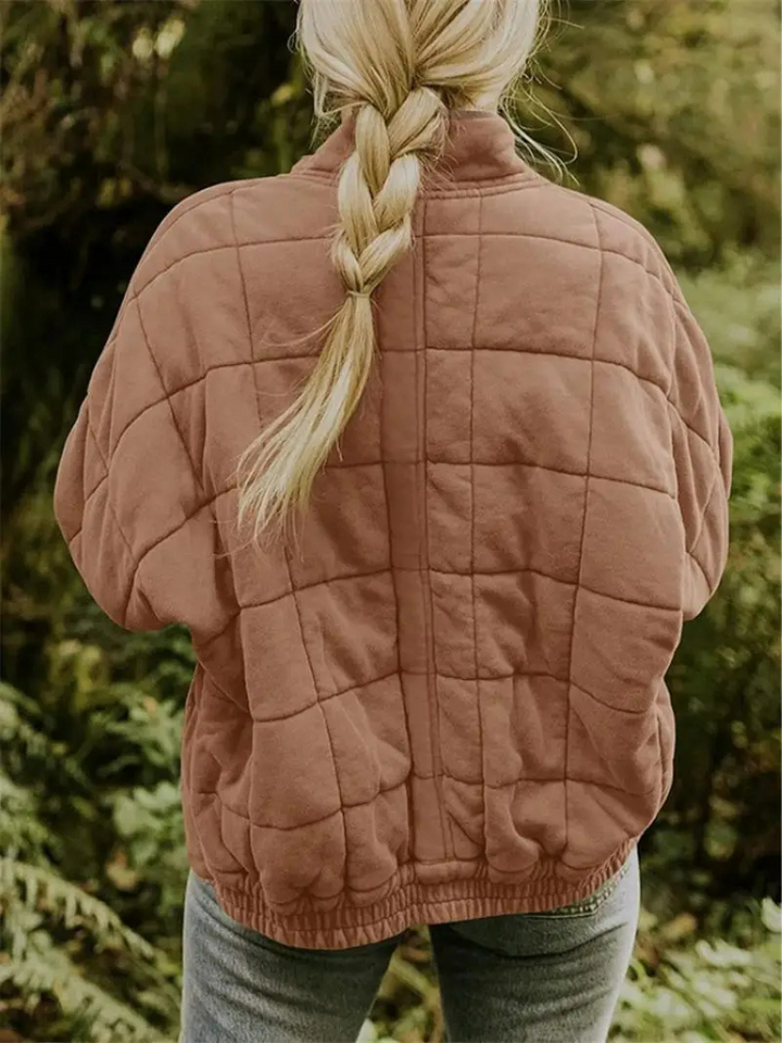 Drune Damen Übergroße Jacke – Warme Winter/Übergangsjacke