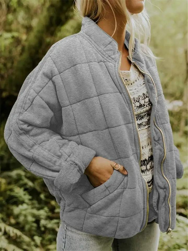 Drune Damen Übergroße Jacke – Warme Winter/Übergangsjacke